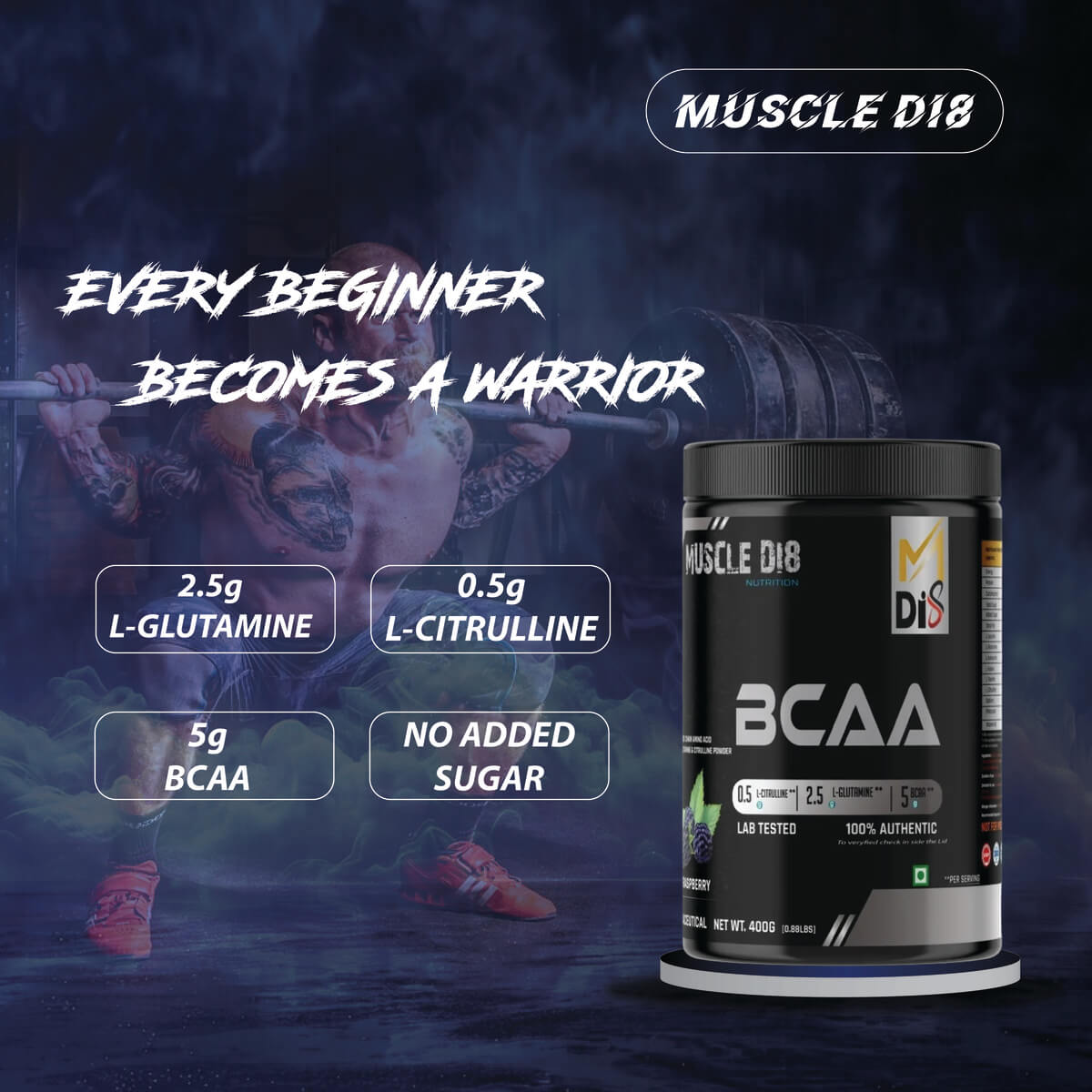 BCAA – Blueraspberry Flavor