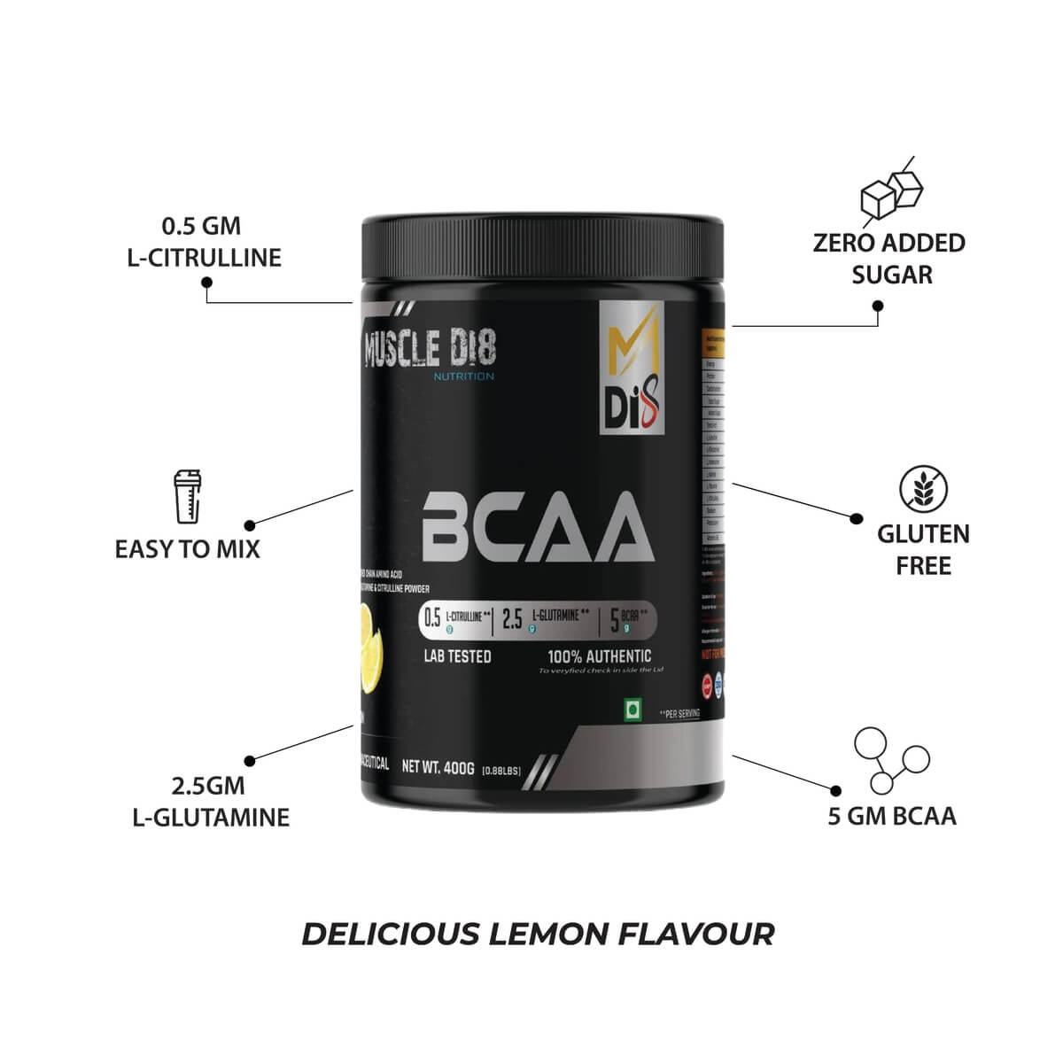 BCAA – Lemon Flavor