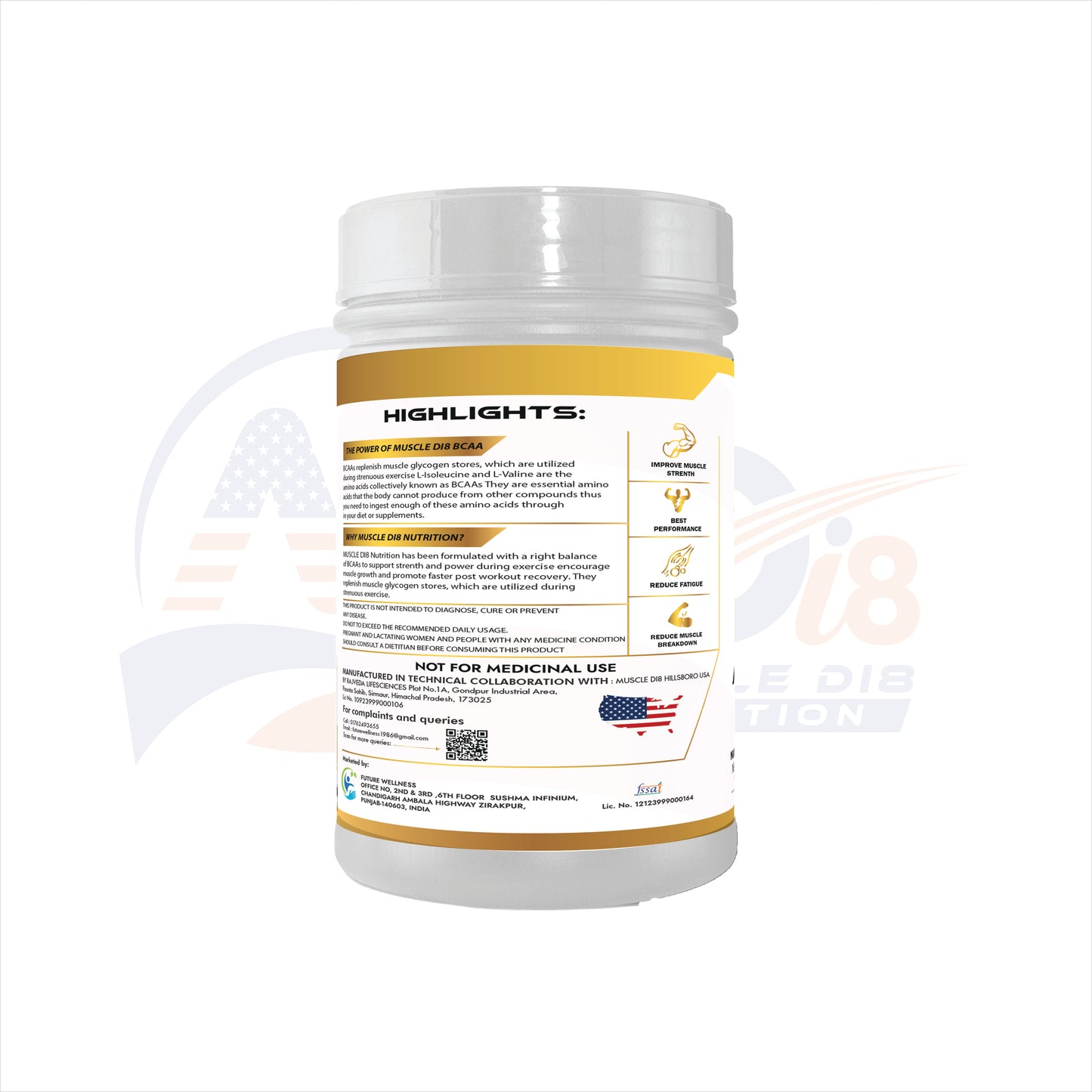 BCAA Strawberry & Kiwi