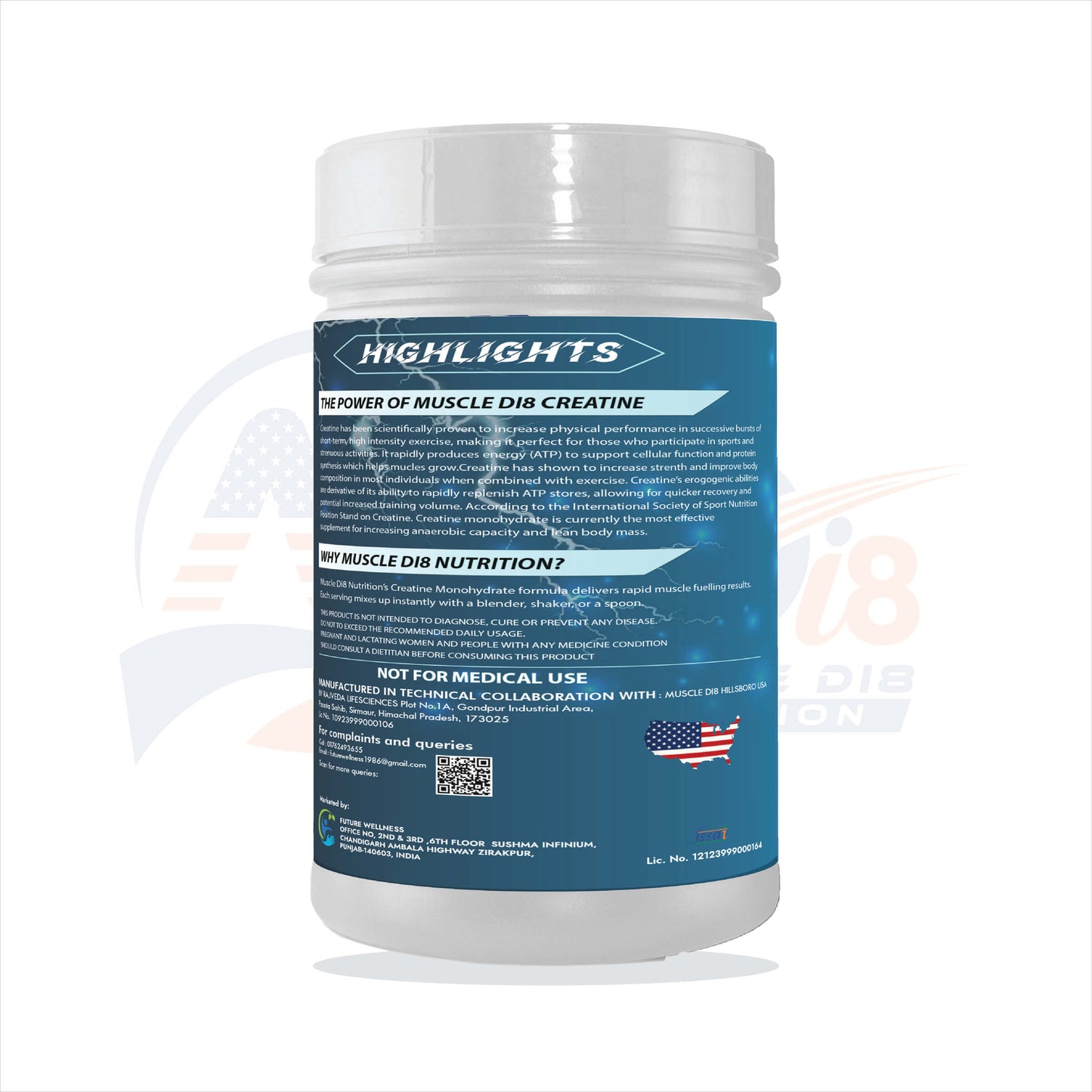 Creatine Fizz Citrus Blast Flavour