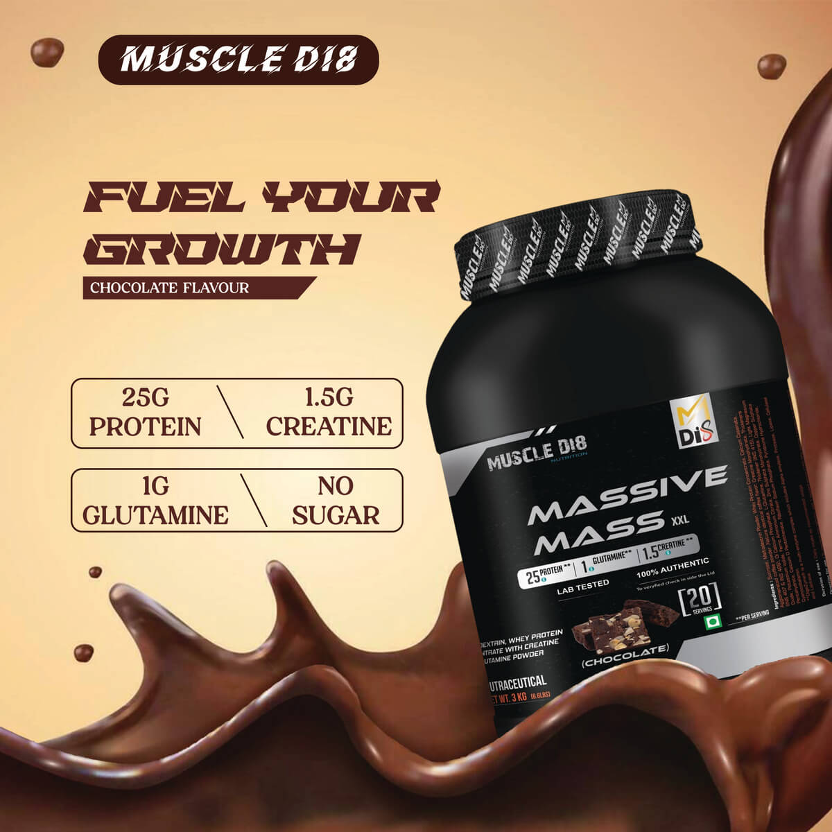 Mass Gainer – Chocolate Flavor
