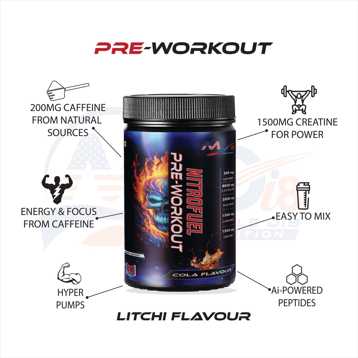 PRE Workout Cola