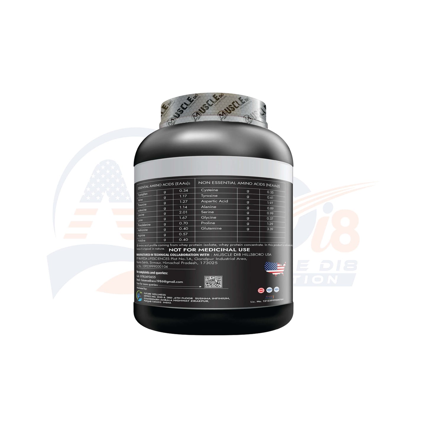 Whey Protein Advance Vanilla Ice Cream - 2Kg