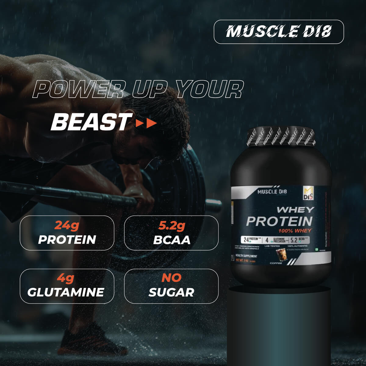 Whey Protein- Coffee Flavor