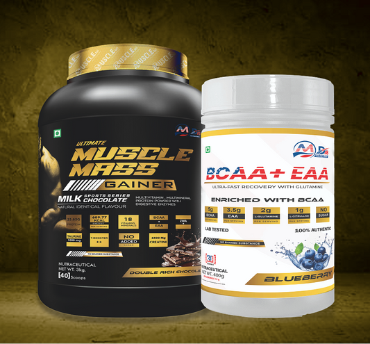 ULTIMATE MUSCLE MASS GAINER + BCAA+EAA
