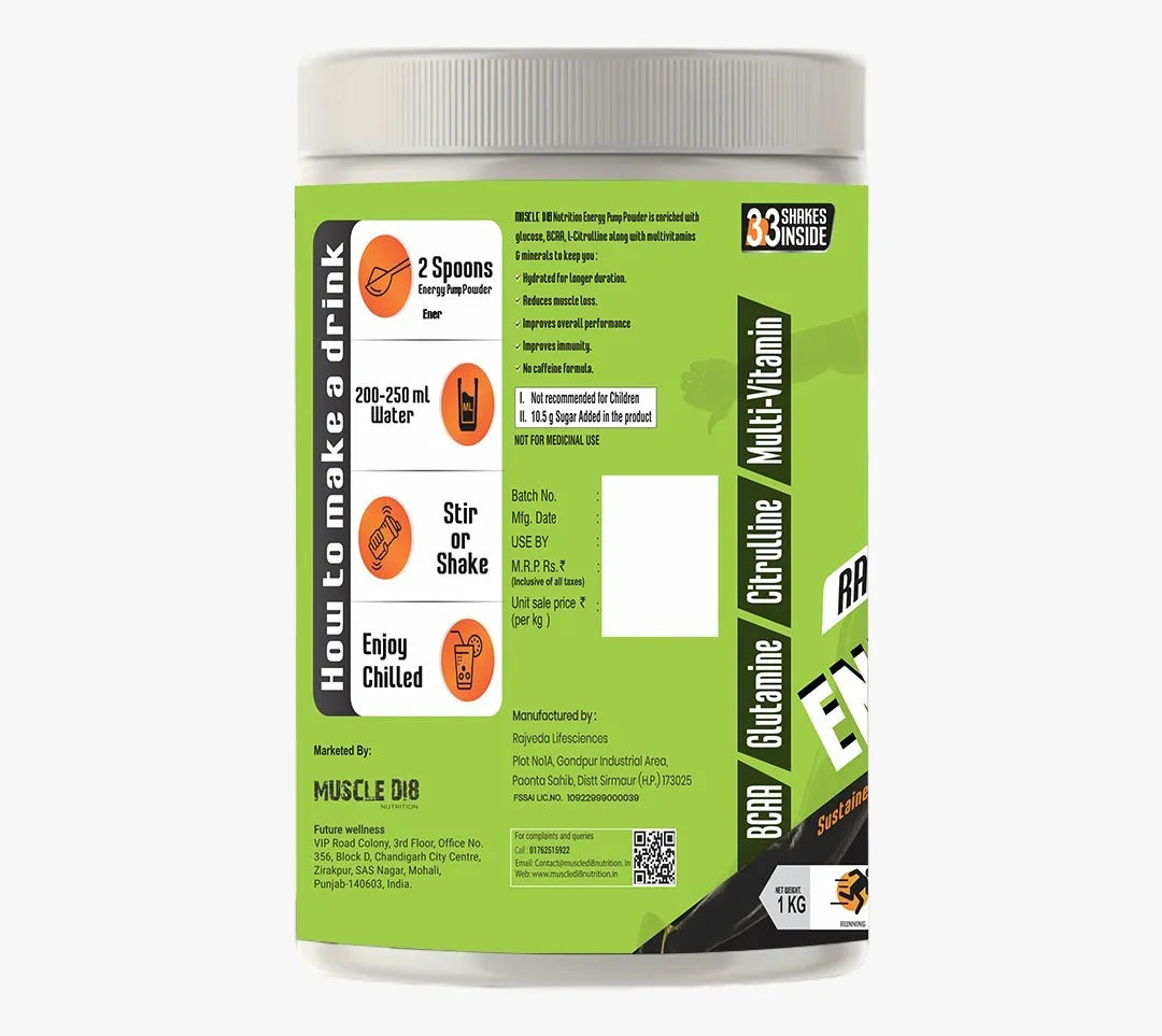 Rapid Energy Pro – Orange Flavor