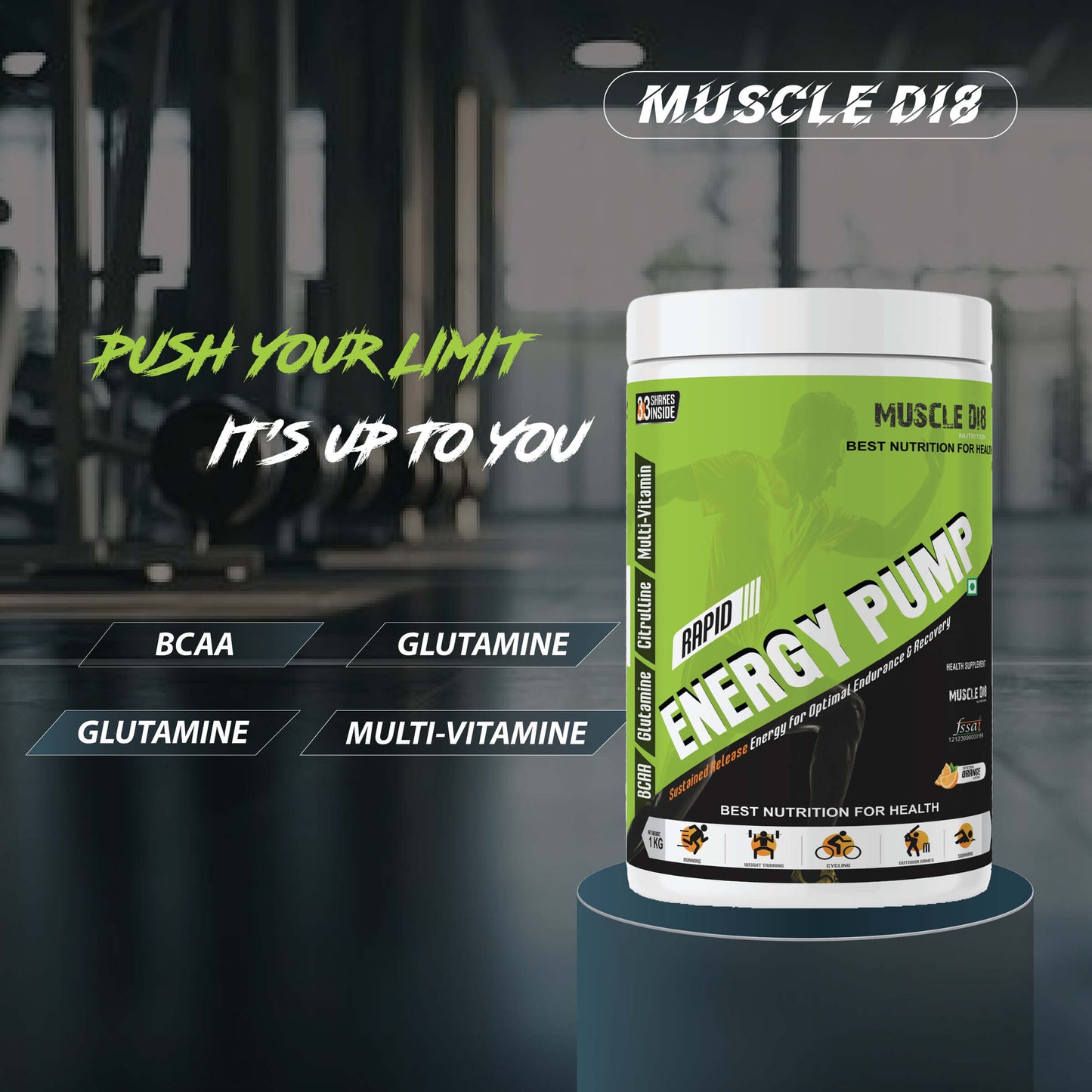 Rapid Energy Pro – Orange Flavor
