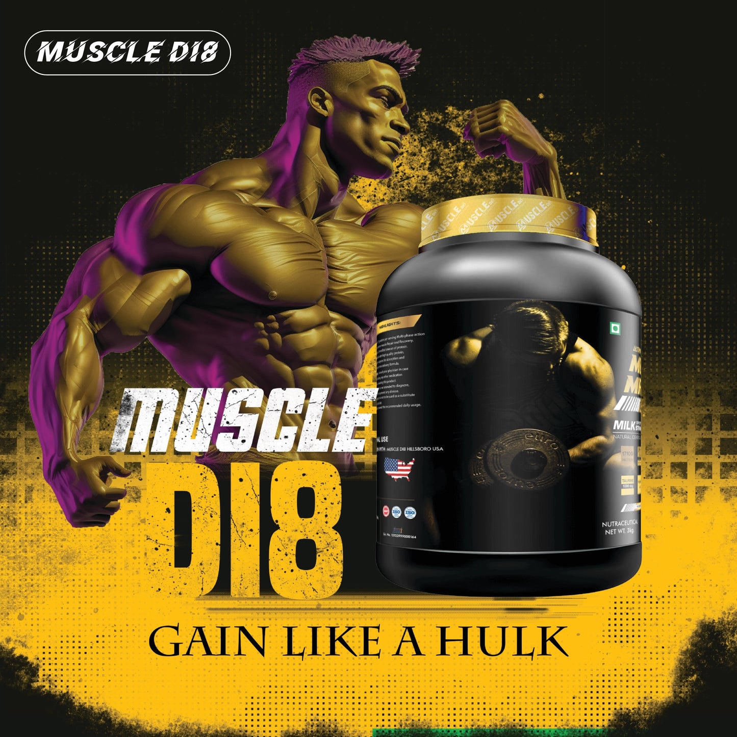 Mass Gainer Chocolate - 3Kg