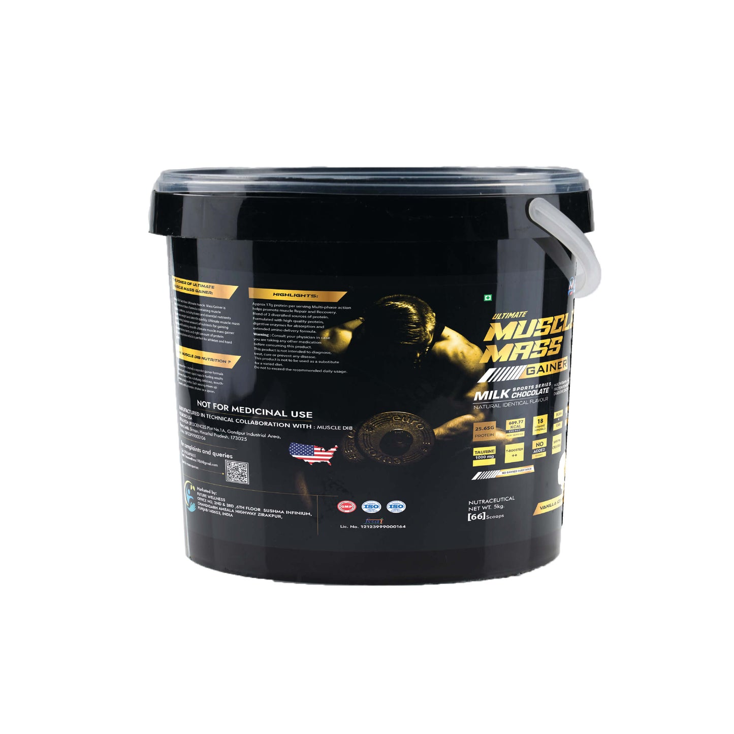 Mass Gainer Vanilla - 5Kg