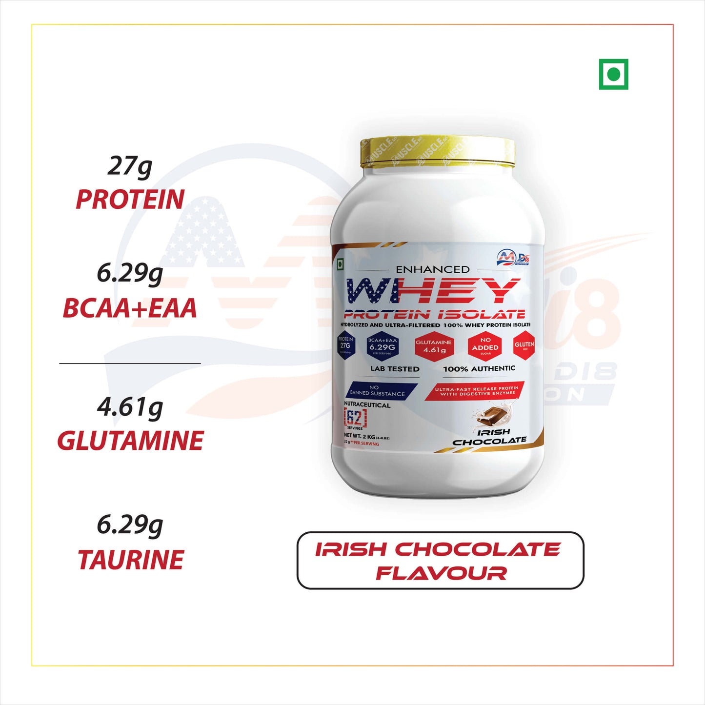 Whey Protein Isolate Iris Chocolate