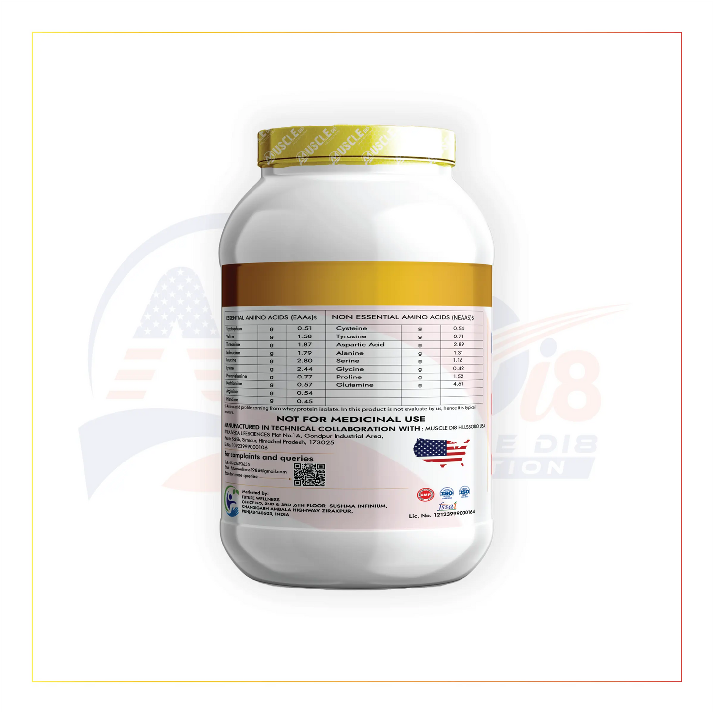 Whey Protein Isolate Kesar Badam
