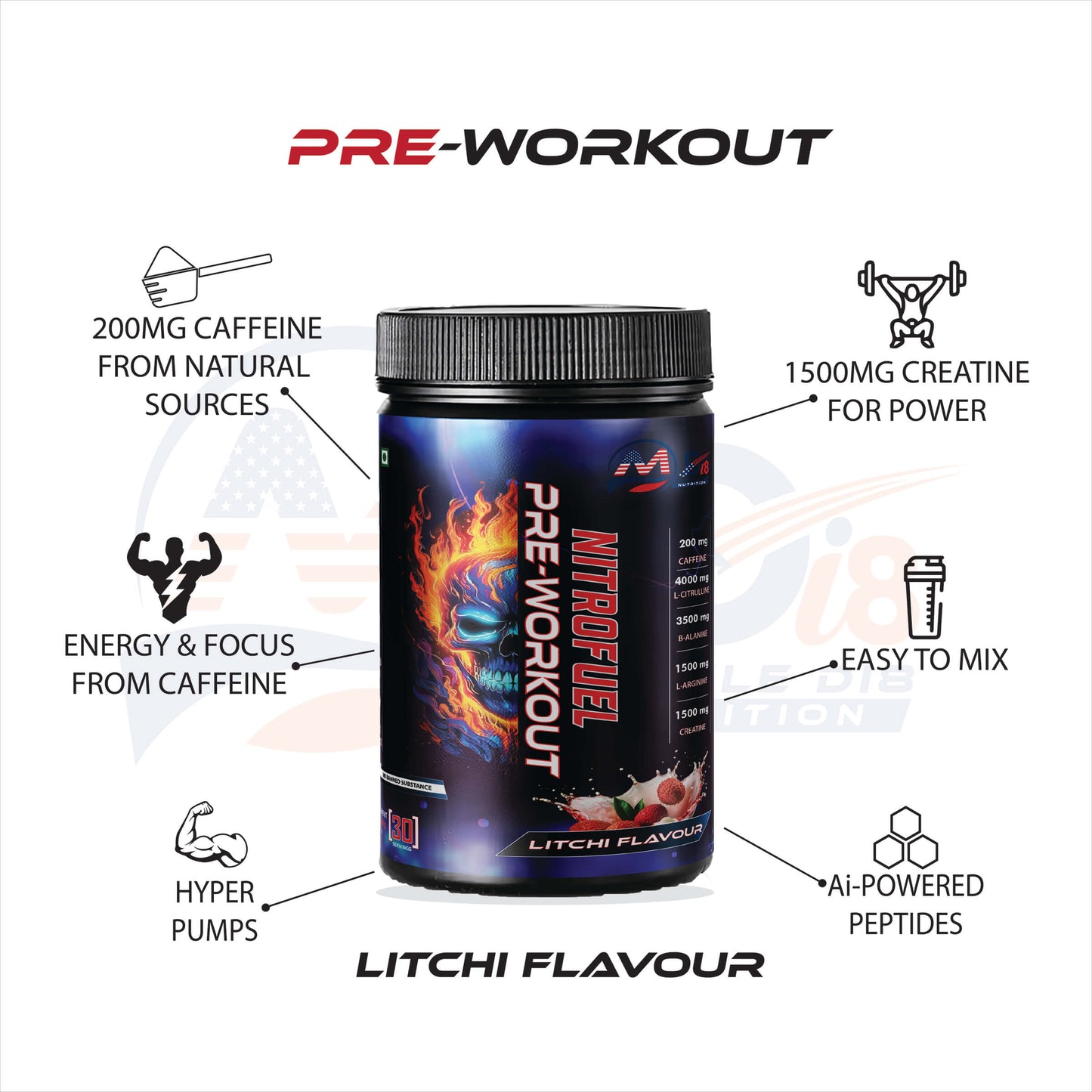 PRE Workout Litchi