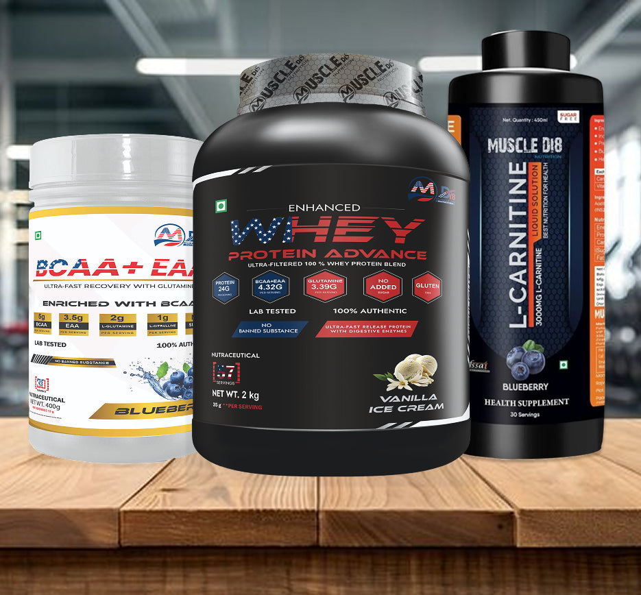 ADVANCE WHEY PROTEIN + L-CARNITINE + BCAA+EAA