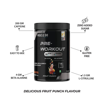 Pre Workout Fruit Punch