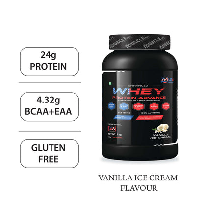 Whey Protein Advance Vanilla Ice Cream - 1Kg