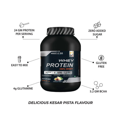 Whey Protein- Kesar Flavor