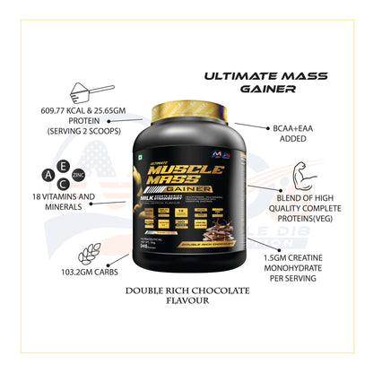 Mass Gainer Chocolate - 3Kg
